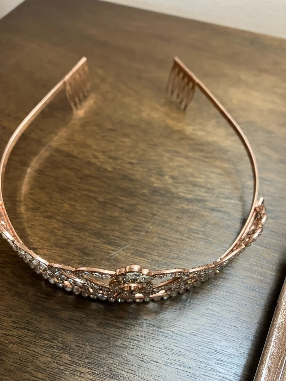 Birthday Queen Kids Tiara and Sash Set - Rose Gold